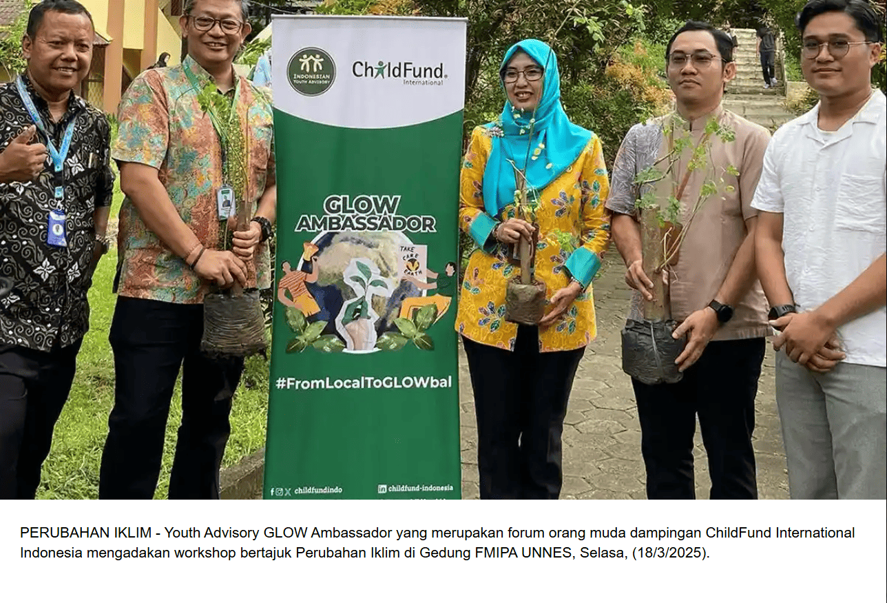 ChildFund Rangkul Anak Muda Suarakan Isu Perubahan Iklim